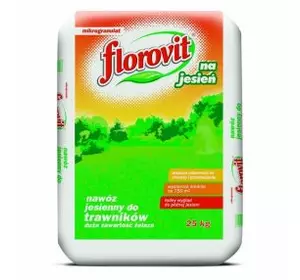 Удобрение для газона Флоровит 25 кг (осенний)